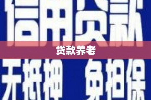 吉阳贷款养老