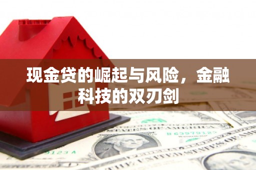 吉阳现金贷的崛起与风险，金融科技的双刃剑
