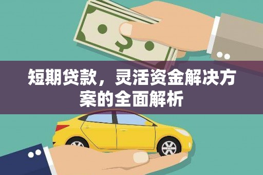 吉阳短期贷款，灵活资金解决方案的全面解析