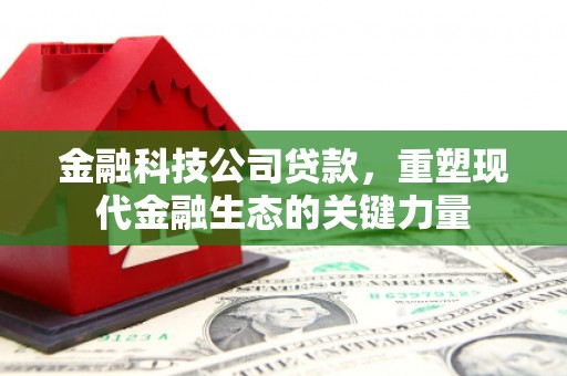 吉阳金融科技公司贷款，重塑现代金融生态的关键力量