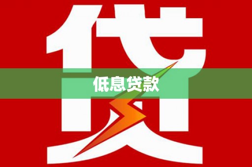 吉阳低息贷款